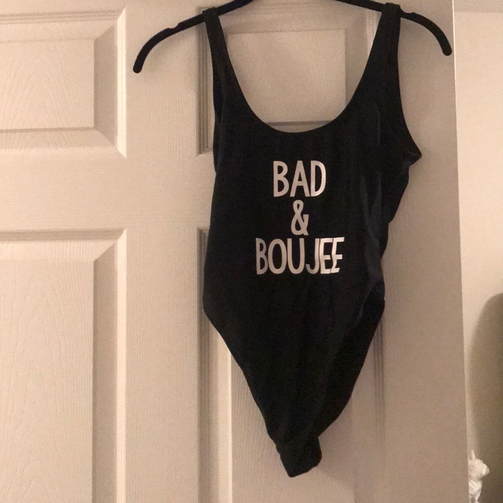 black one piece